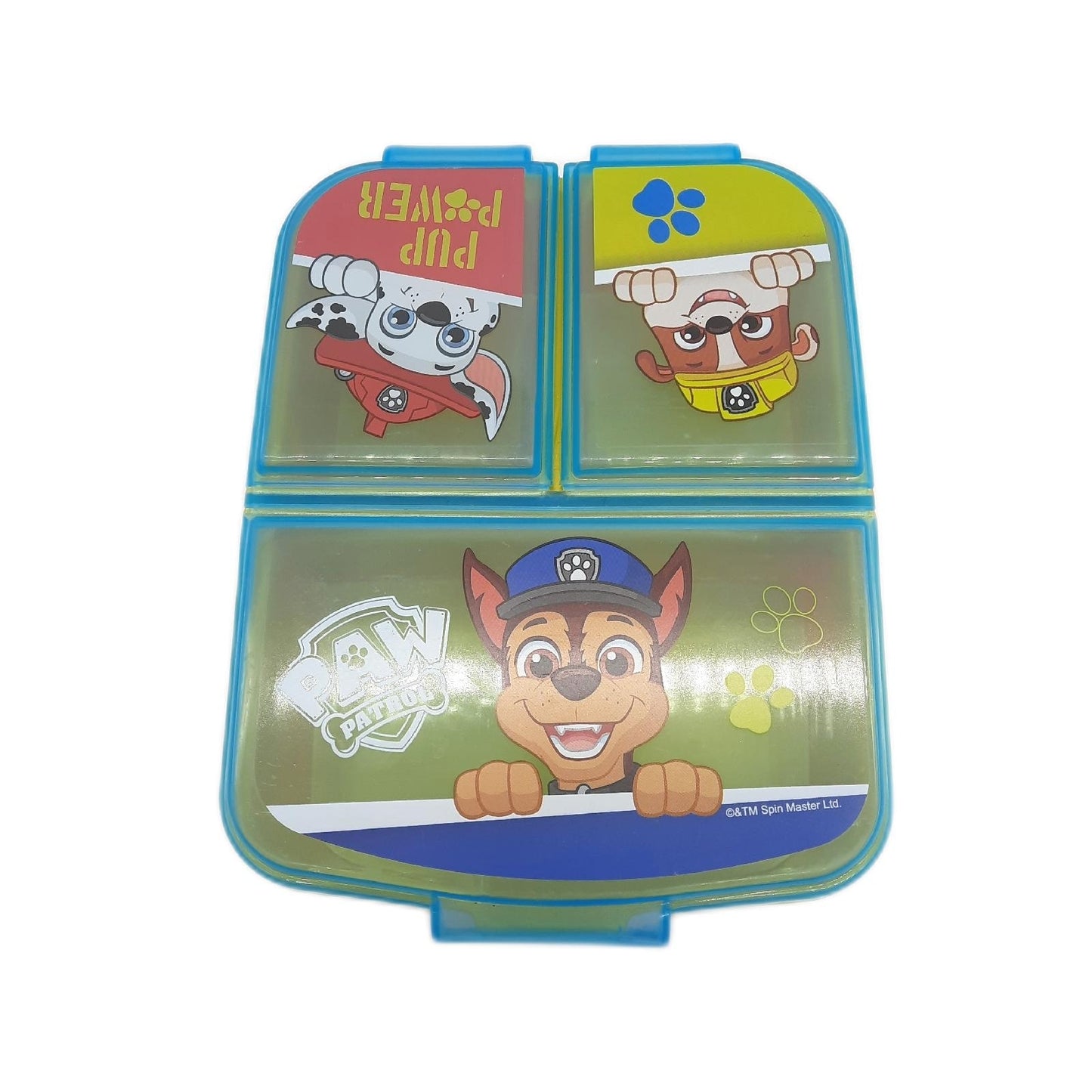 Stor Brotdose Kinder Pausenbox Schulzubehör Paw Patrol Pup Power Pausen Snack Organizer Mehrfachfächer