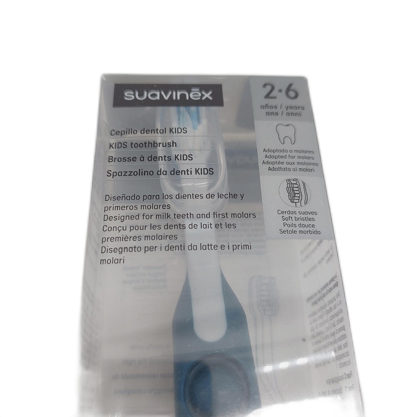 Suavinex Kinderzahnbürste Zahnpflege Baby und Kind 2 bis 6