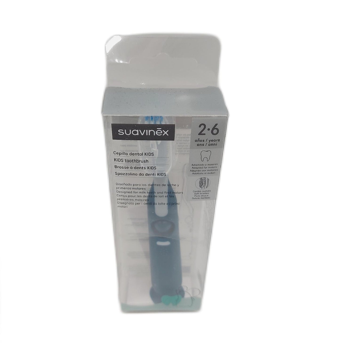Suavinex Kinderzahnbürste Zahnpflege Baby und Kind 2 bis 6