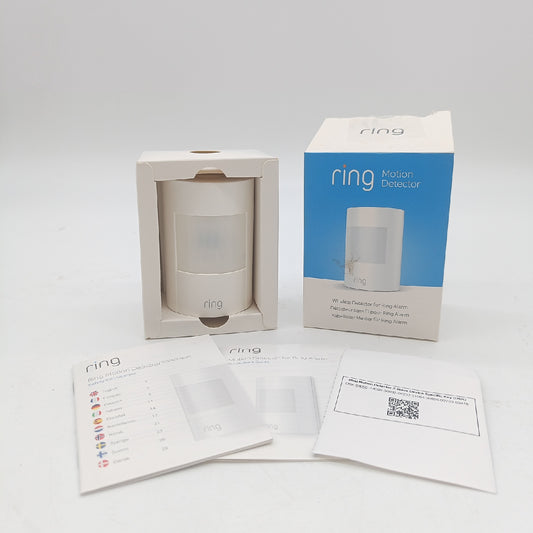 Ring Alarm Bewegungsmelder, Weiß, Batteriebetrieben, 4,5 x 6,2 x 9 cm