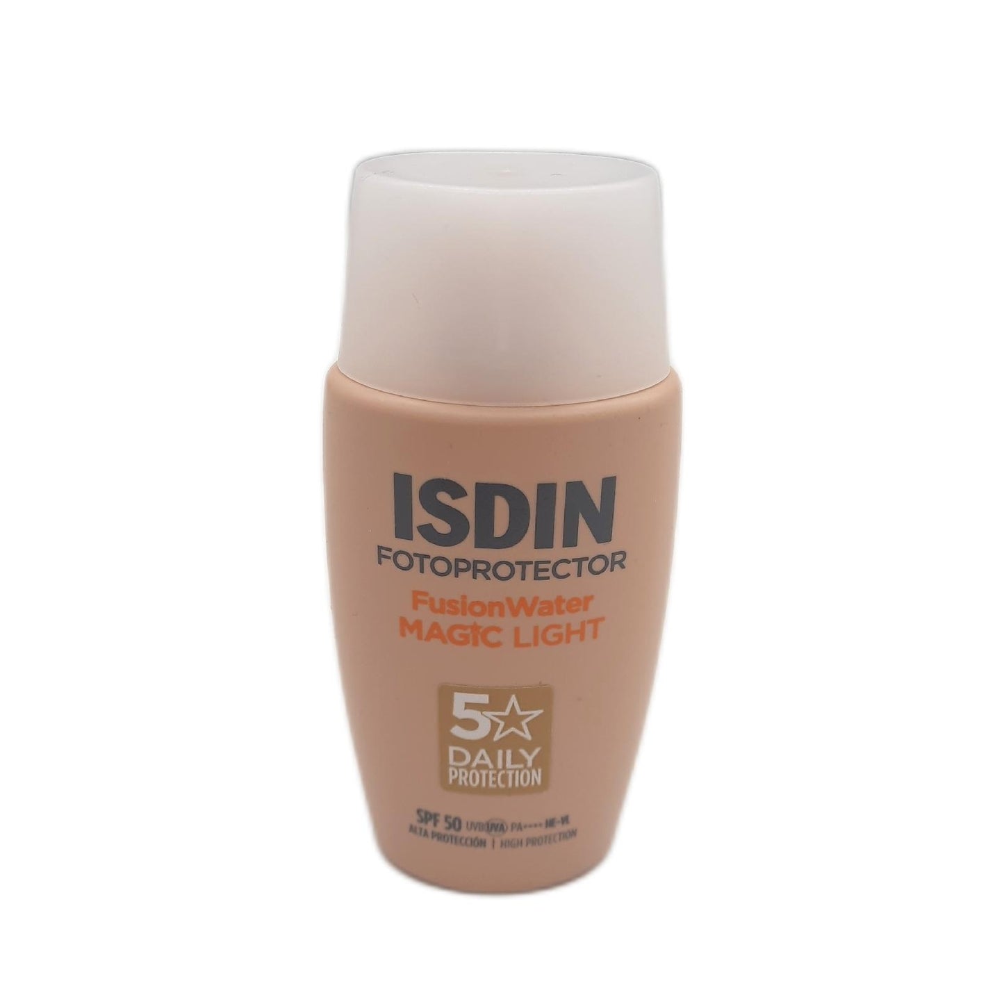 Isdin Gesichtssonnencreme Sonnenschutz Fusion Water Magic Color Light SPF 50 Getönt Pflege