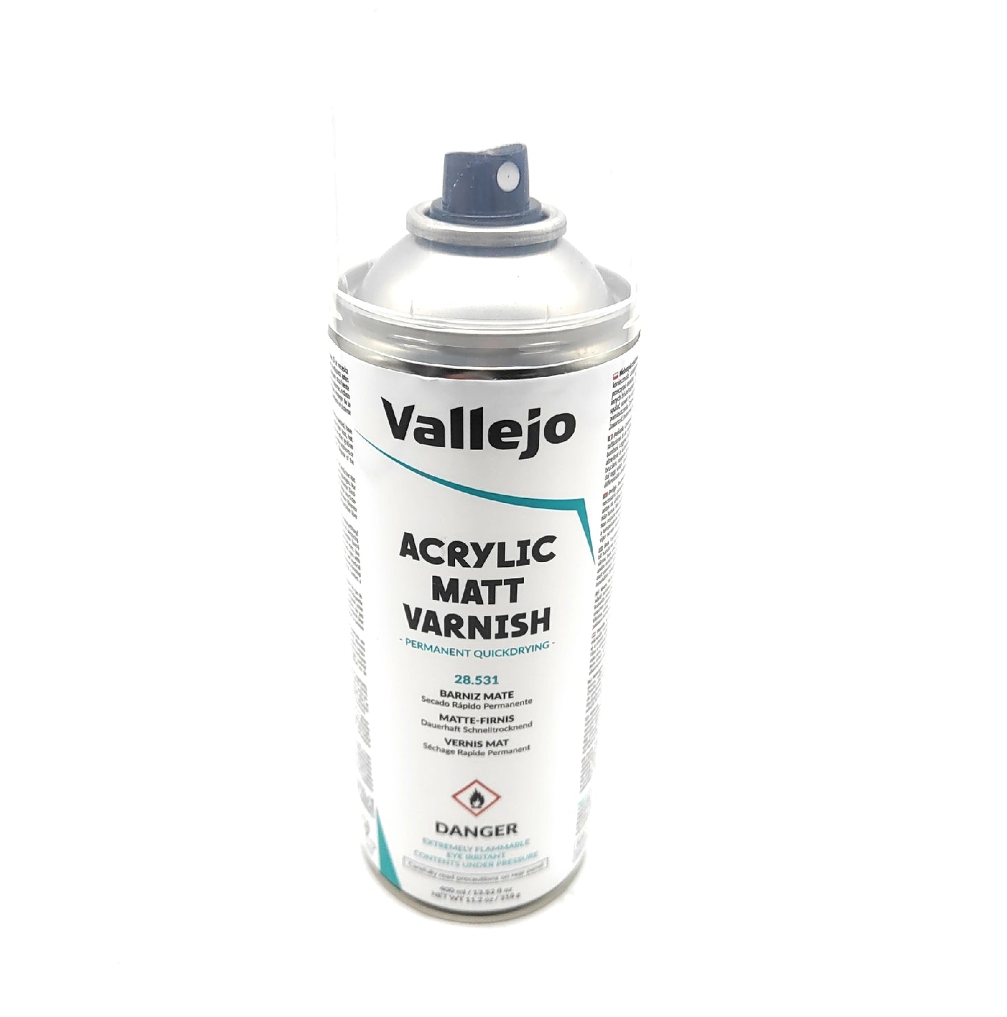 Vallejo Spraylack Hobby Farbe Acryl Mattlack 400 Ml für dauerhaften Schutz Modellbau