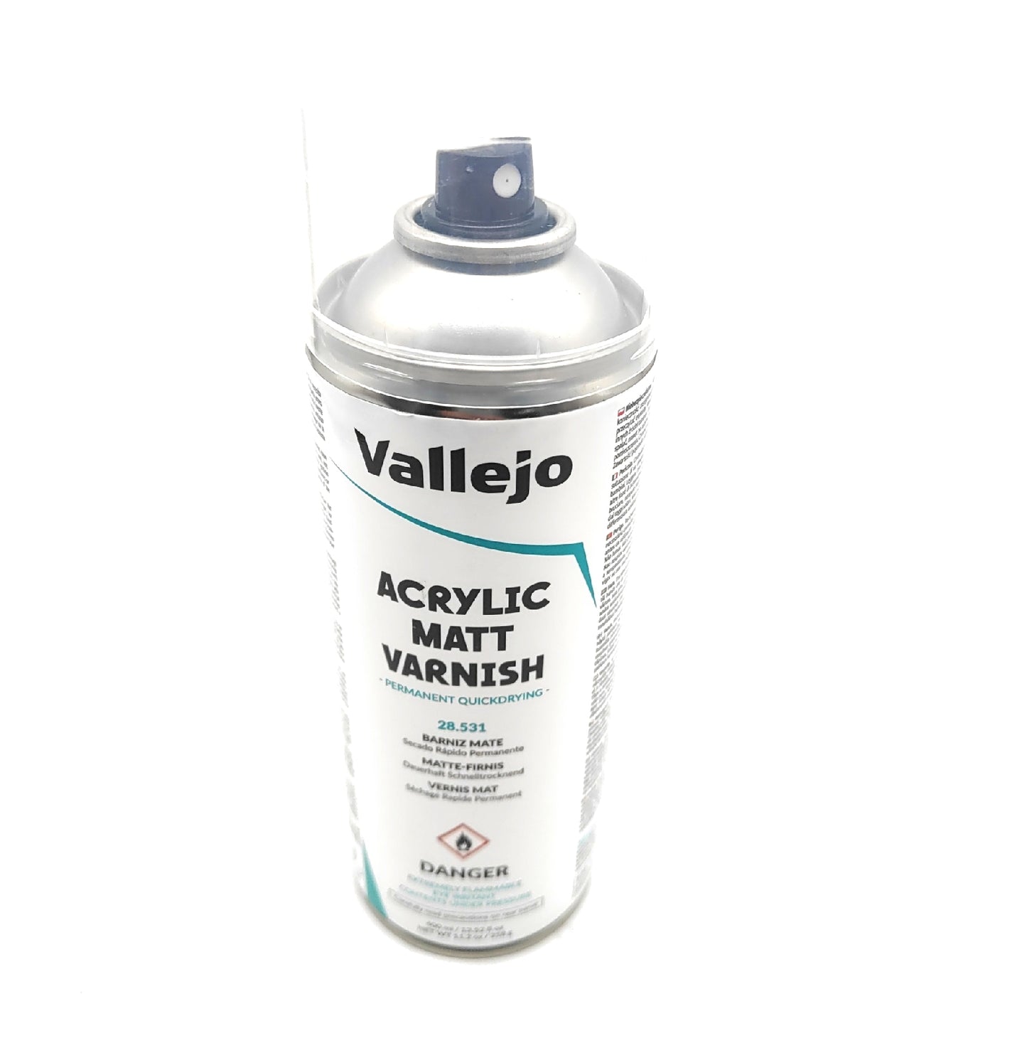 Vallejo Spraylack Hobby Farbe Acryl Mattlack 400 Ml für dauerhaften Schutz Modellbau