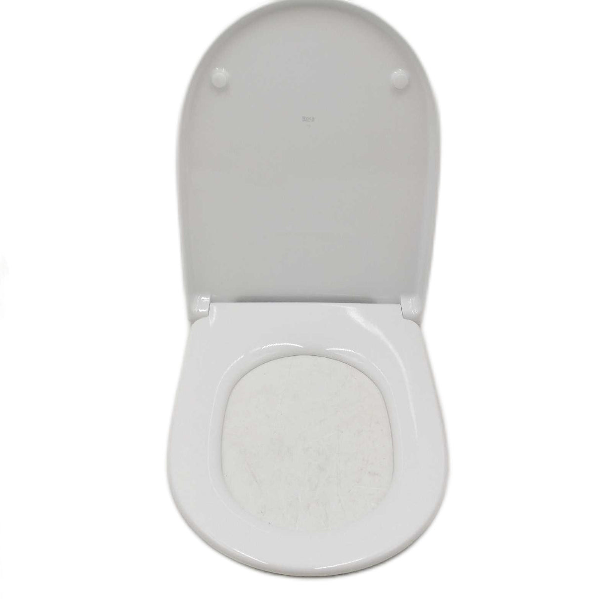 Roca Sitz und Deckel Sanitärbereich A801E12001 Ona Kollektion Weiß Komfort und