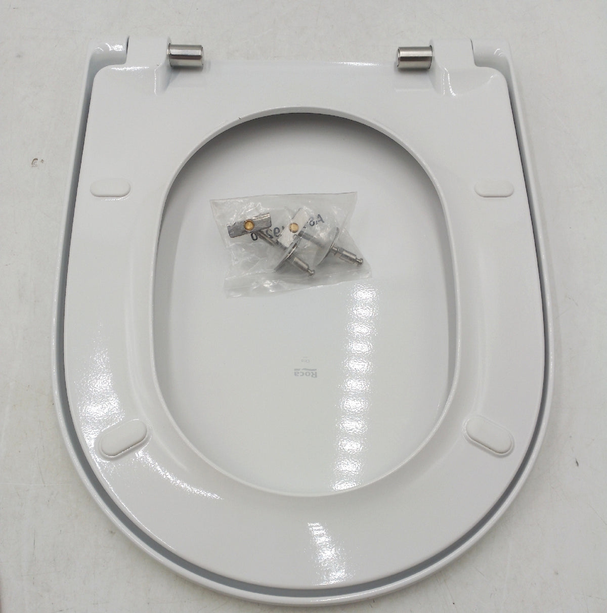 Roca Sitz und Deckel Sanitärbereich A801E12001 Ona Kollektion Weiß Komfort und