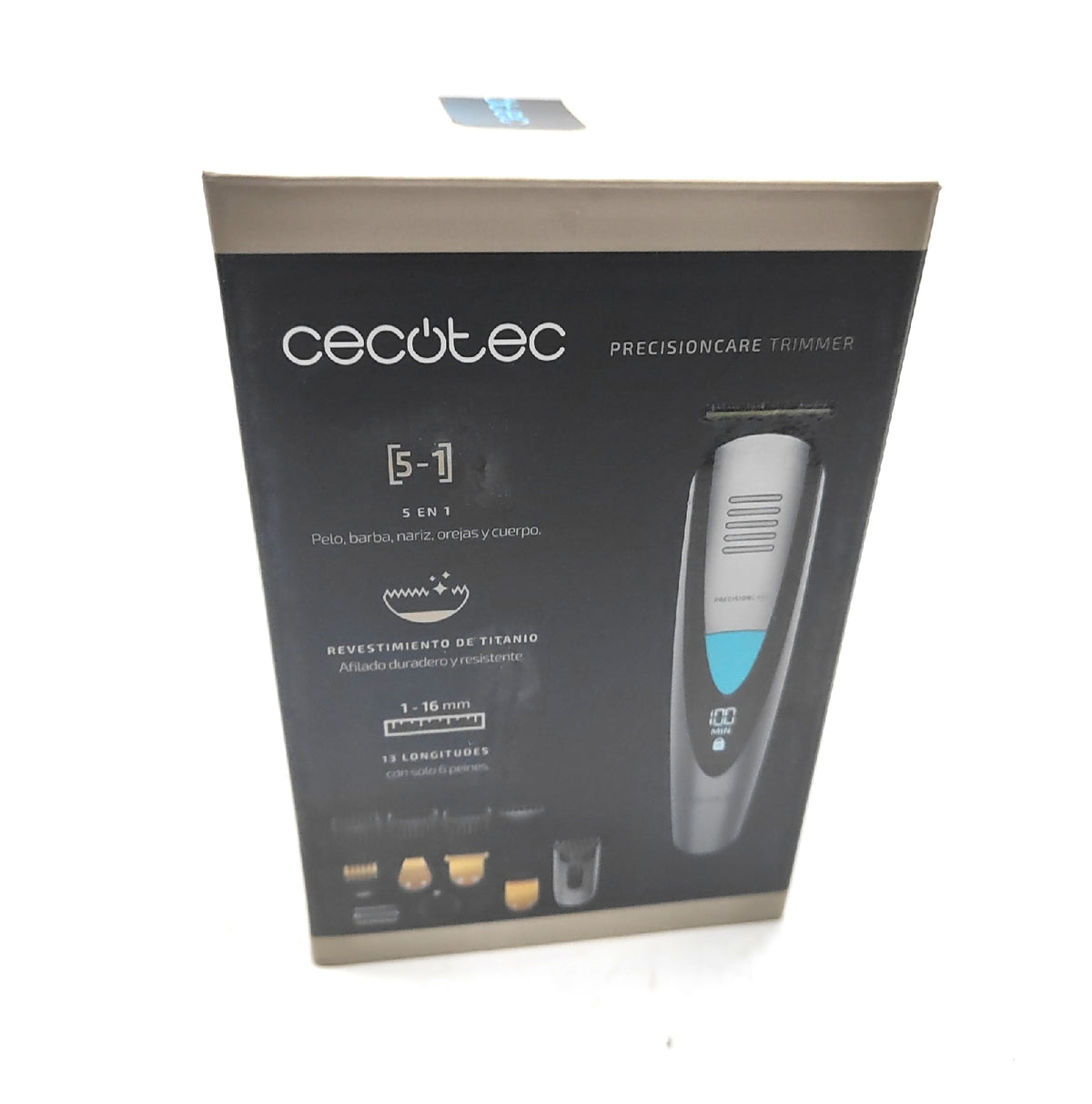 Cecotec Haarschneider Haarpflege PrecisionCare präzision wasserdicht 60 Minuten Akk