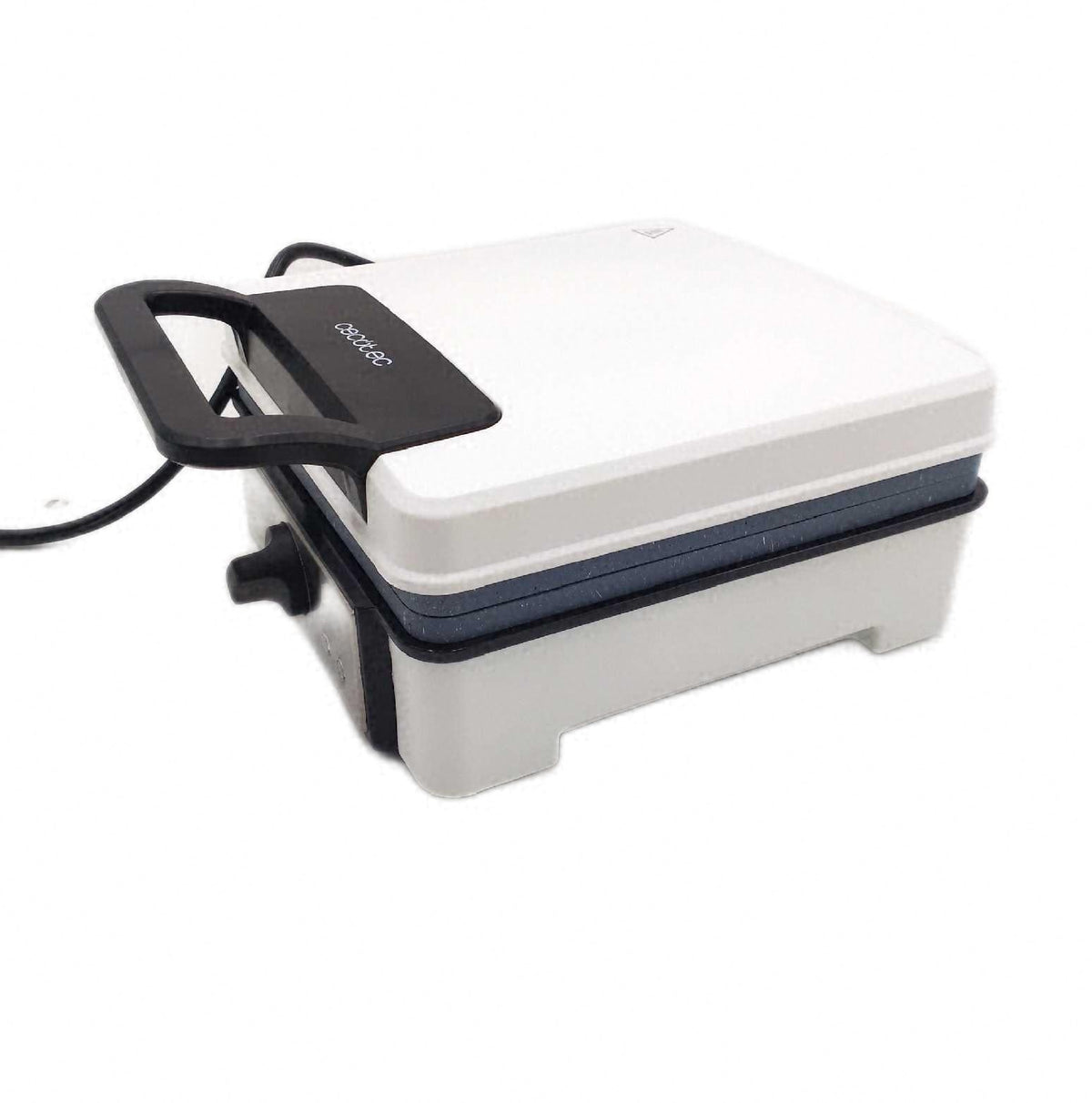 Cecotec Waffeleisen Fun Gofrestone Double mit RockStone Waffle Antihaftbeschichtung Waffelautomat