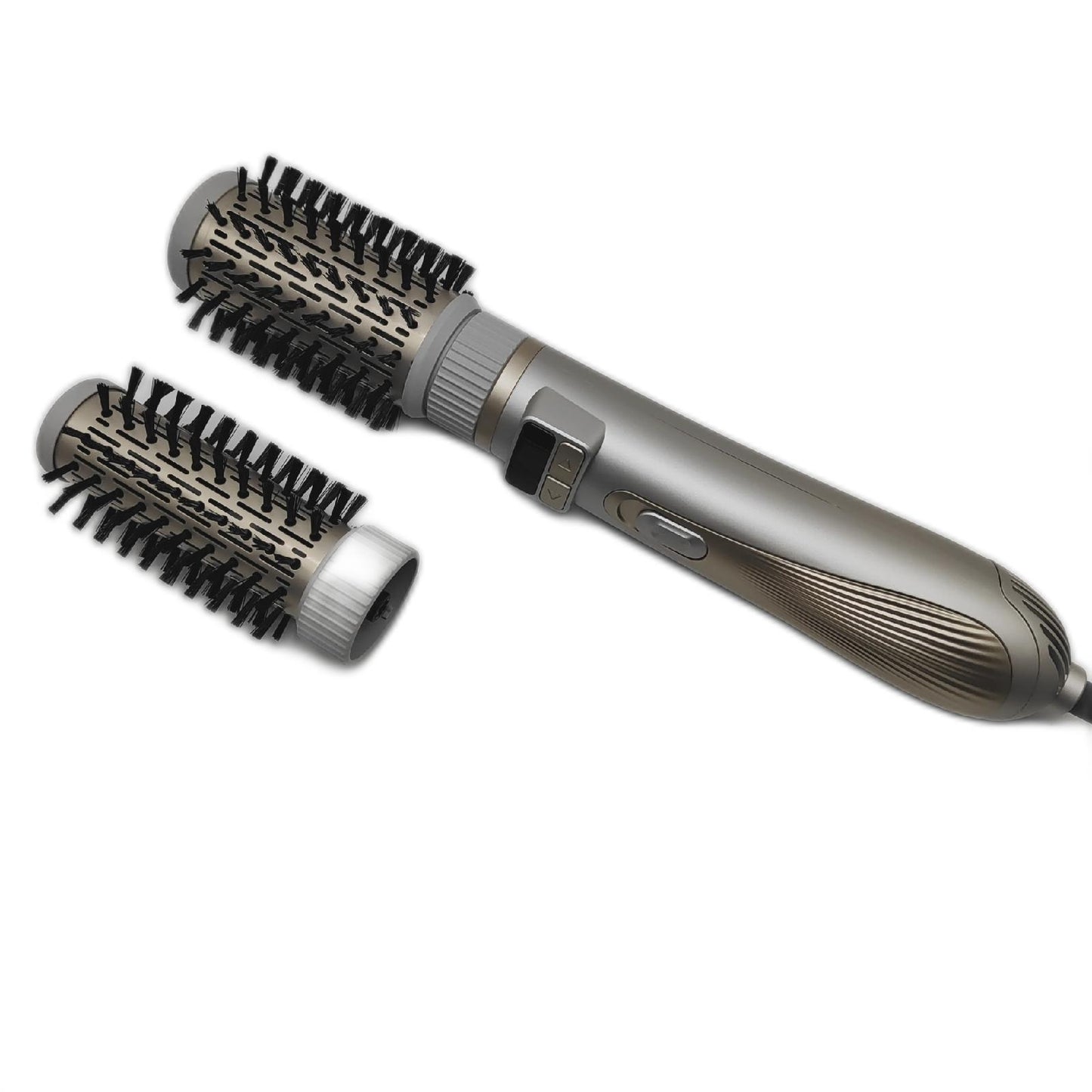 Cecotec Airbrush mit 2 CeramicCare 2-in-1 Gyro-Bürstenköpfen. 1000 W Doppel-Hagel