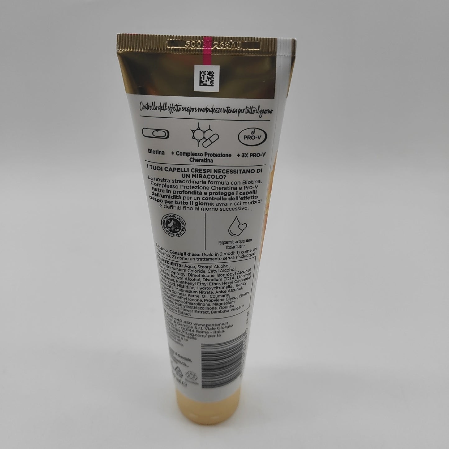 Pantene Addio Frizz Conditioner Biotin Keratin Schutzkomplex 160 ml. trockenes