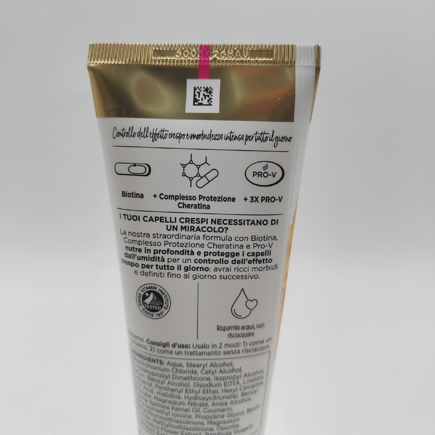 Pantene Addio Frizz Conditioner Biotin Keratin Schutzkomplex 160 ml. trockenes