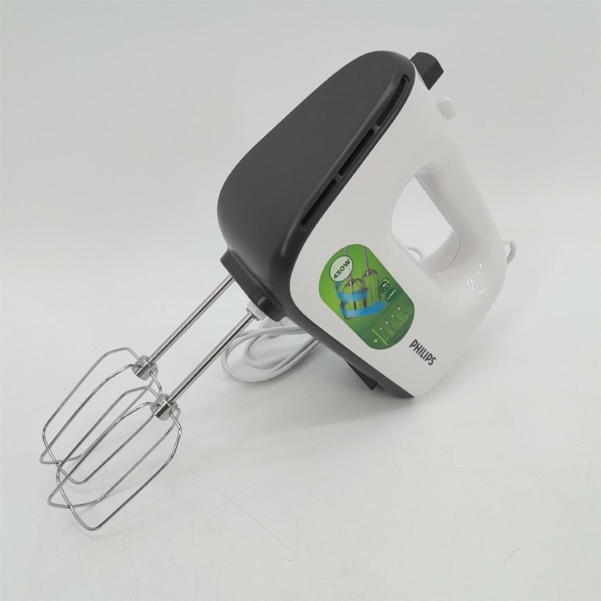 Philips Handmixer Elektrokleingeräte HR374100 450 Watt Turbo Küchenhelfer