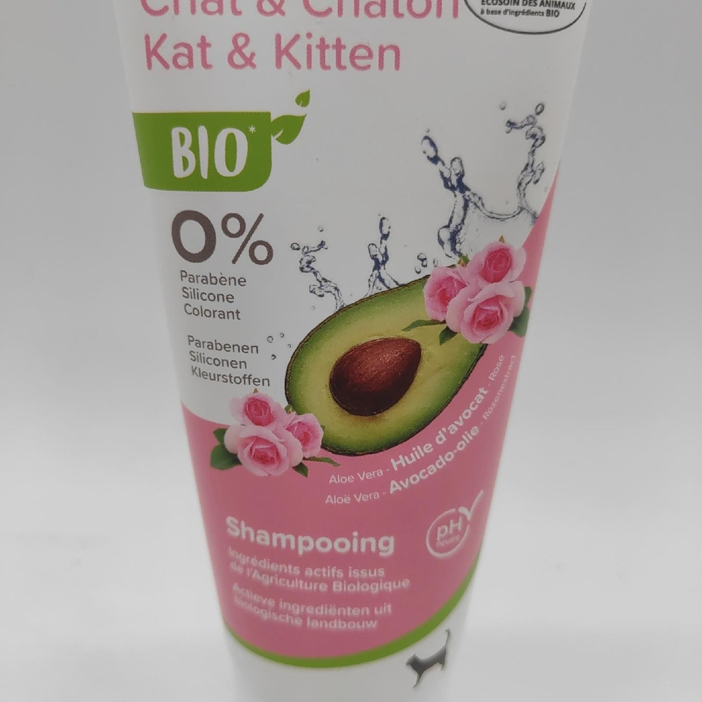 BEAPHAR Bio Shampoo Katzen Kätzchen Aloe Vera Health Shampoo Bio Katzen Eco Aloe Vera Fernhalten Streichelkatze