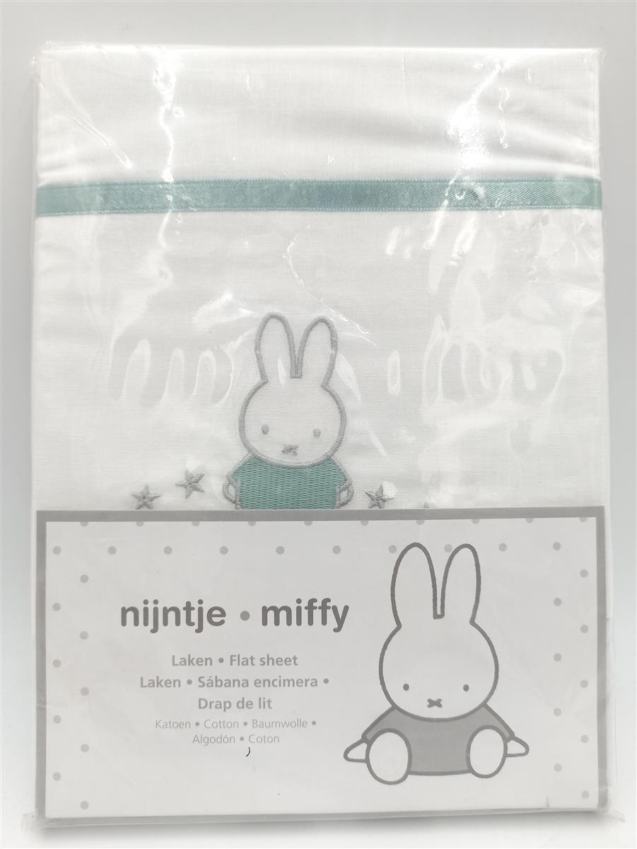 Miffy Laken Bettwäsche Kinderzimmer Babybett 75x100 cm Hase Motiv Kusche