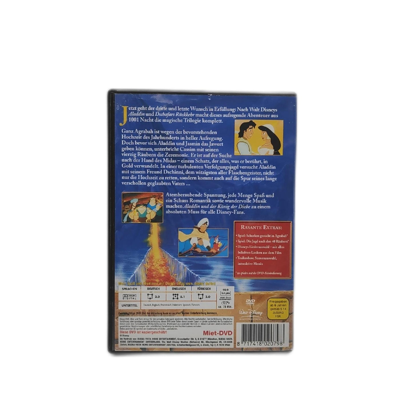 Aladdin und der König der Diebe (DVD