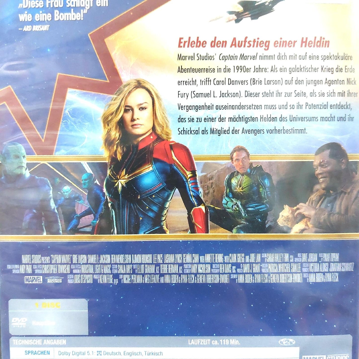 Captain Marvel  DVD