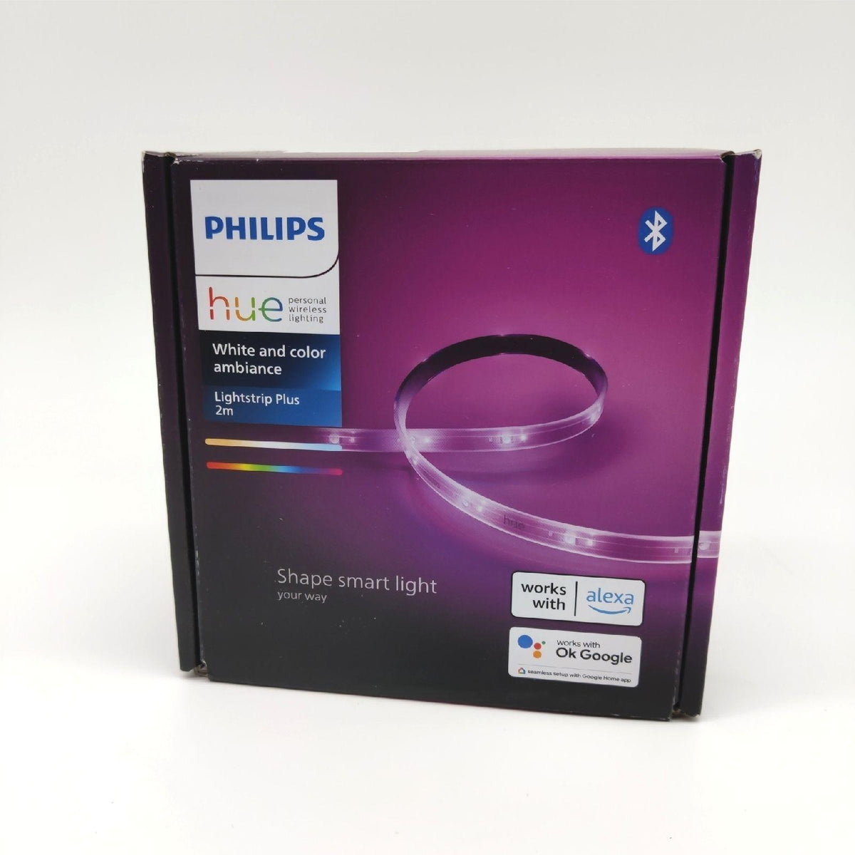 Philips Hue White Lichtleisten Innenraum 2 Meter White Color Ambiance Beleuchtung