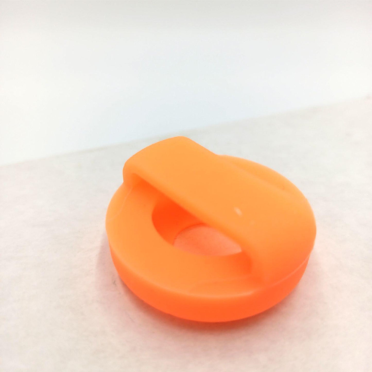 What's Goods® Original Hund und Katze Haustiere Silikon Halsband Schutz Hülle/Halter passend für Apple Airtag - Glow in The Dark Orange