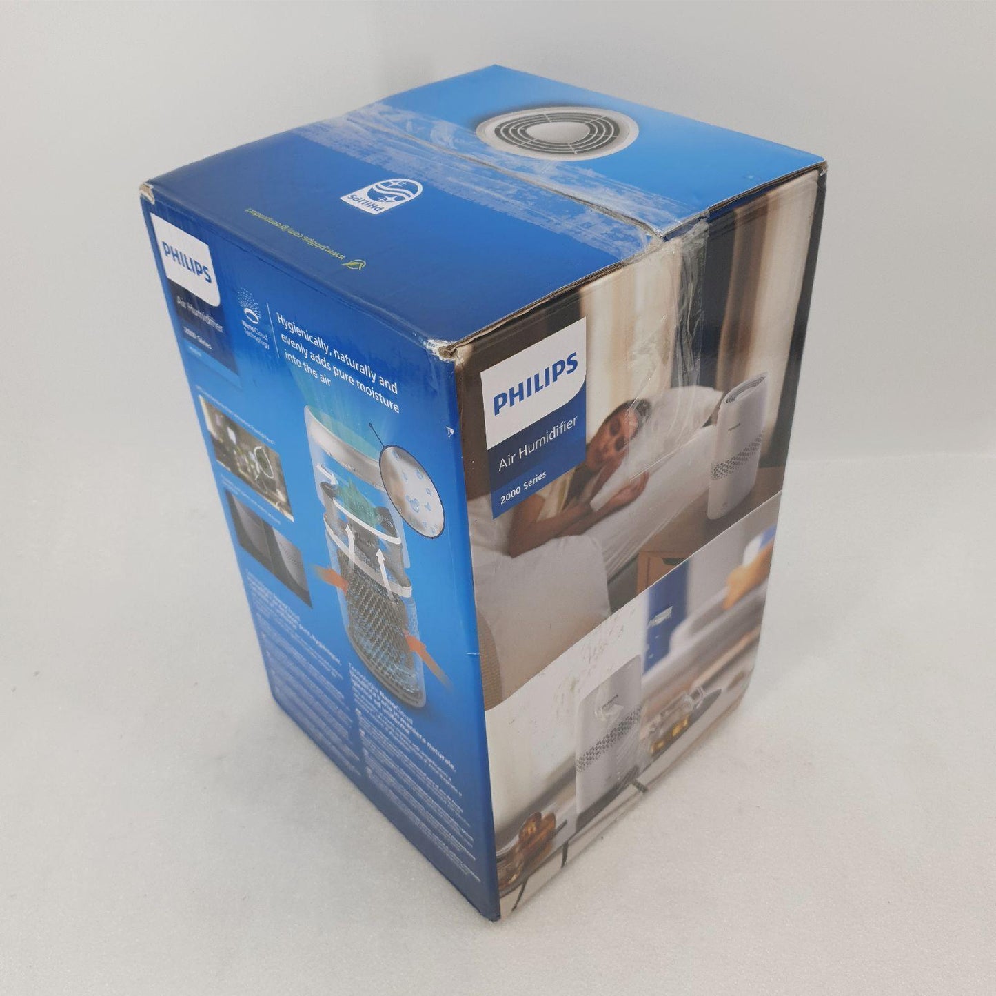 Philips Luftbefeuchter Haushaltsgeräte 2000er Serie effektive NanoCloud Technologie