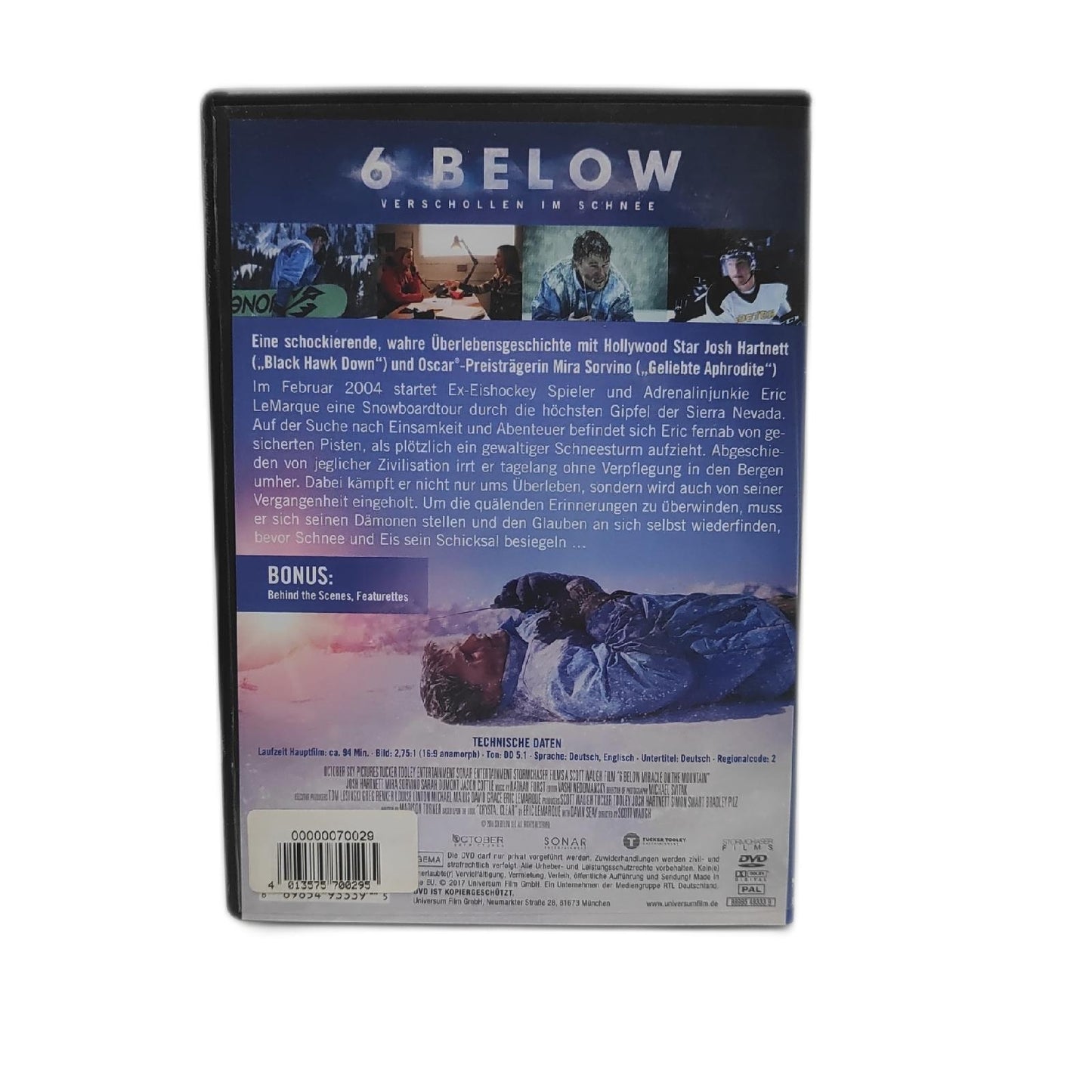 6 Below - Verschollen im Schnee von Scott Waugh | DVD
