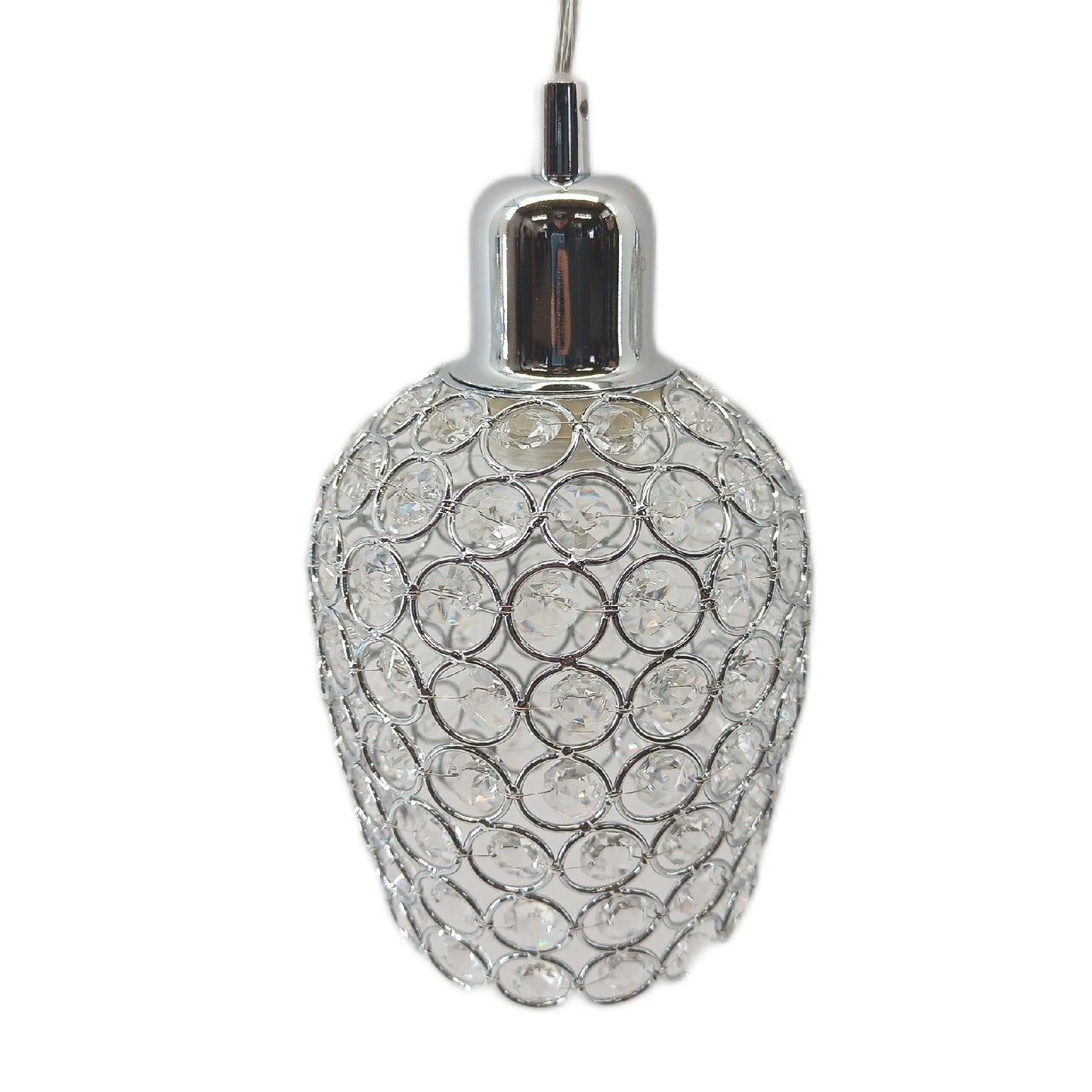 Eglo Pendelleuchte Beleuchtung Bonares 3 x 60 W Transparent modern elegant für Wohnzimmer Essbereich