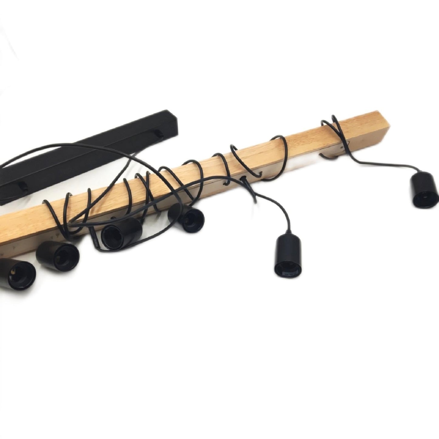 Eglo Pendelleuchte Beleuchtung Townshend Schwarz 6 Flammig Design Leuchte 110 cm Höhe