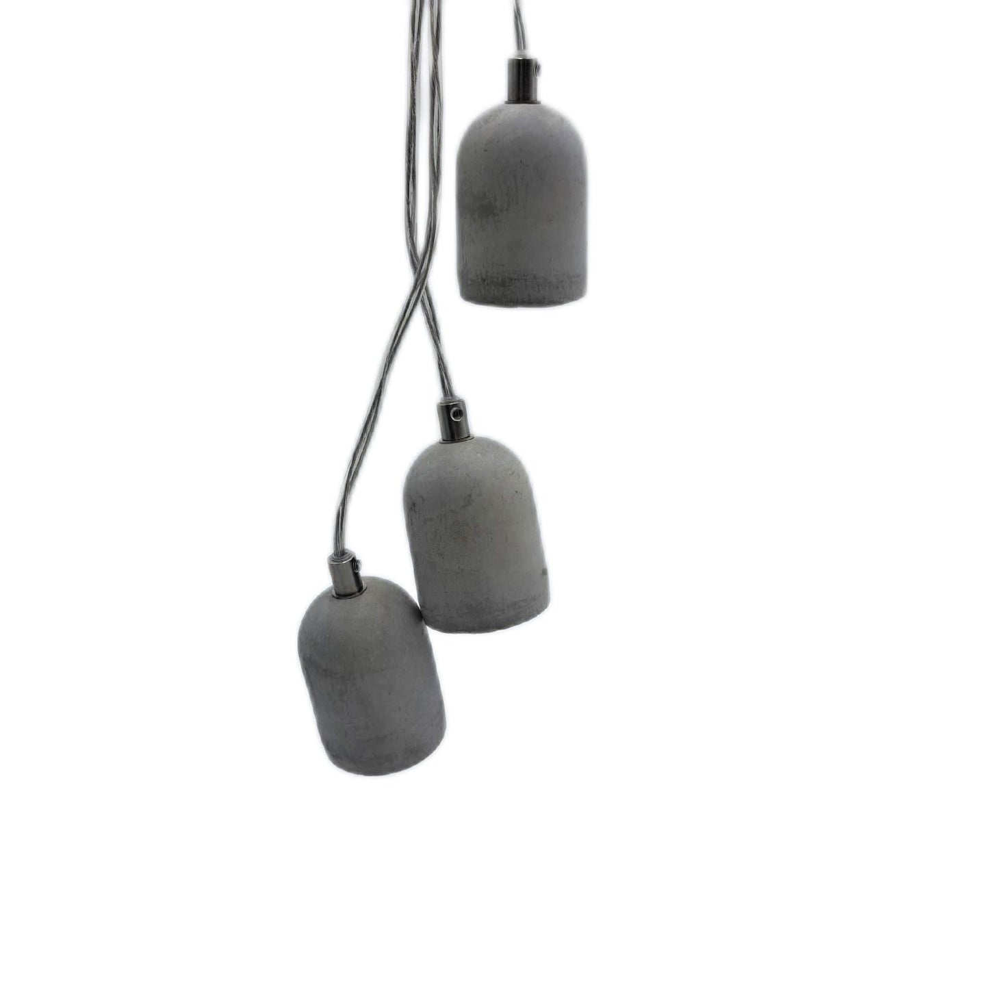 EGLO Pendelleuchte Beleuchtung Esstischlampe Silvares Vintage Industrial Beton Stahl grau hängend E27 Fassung für Wohnzimmer