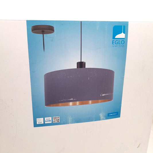 Eglo Pendelleuchte Beleuchtung Concessa 1 Cappuccino modern groß für Wohnbereich