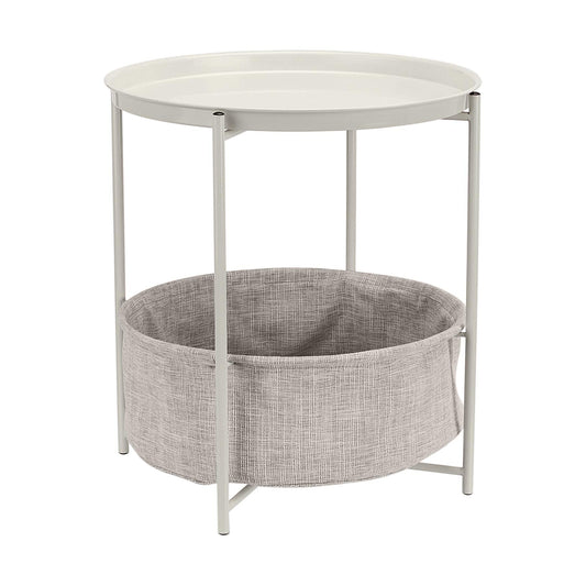 Amazon Basics Aufbewahrungskorb Ordnungssystem Schlafzimmer Creme Stoff Funktional praktisch vielseitig