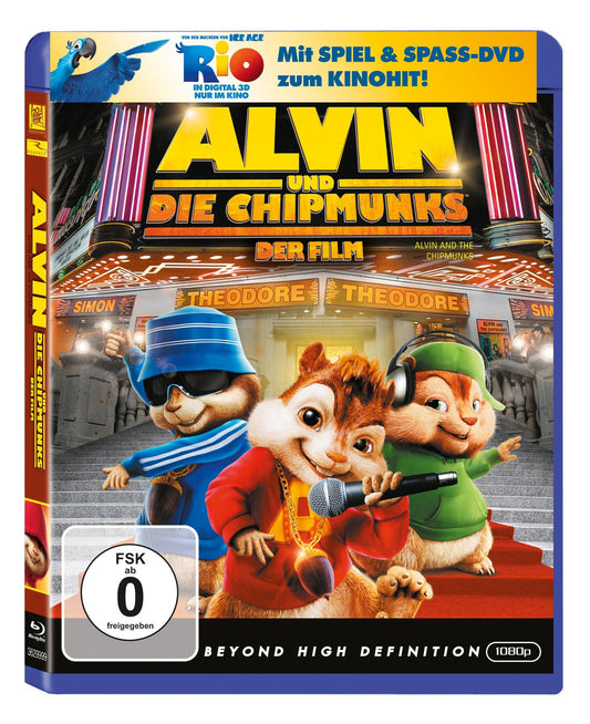 Alvin und die Chipmunks - Der Film (+ Rio Activity Disc) [Blu-ray]