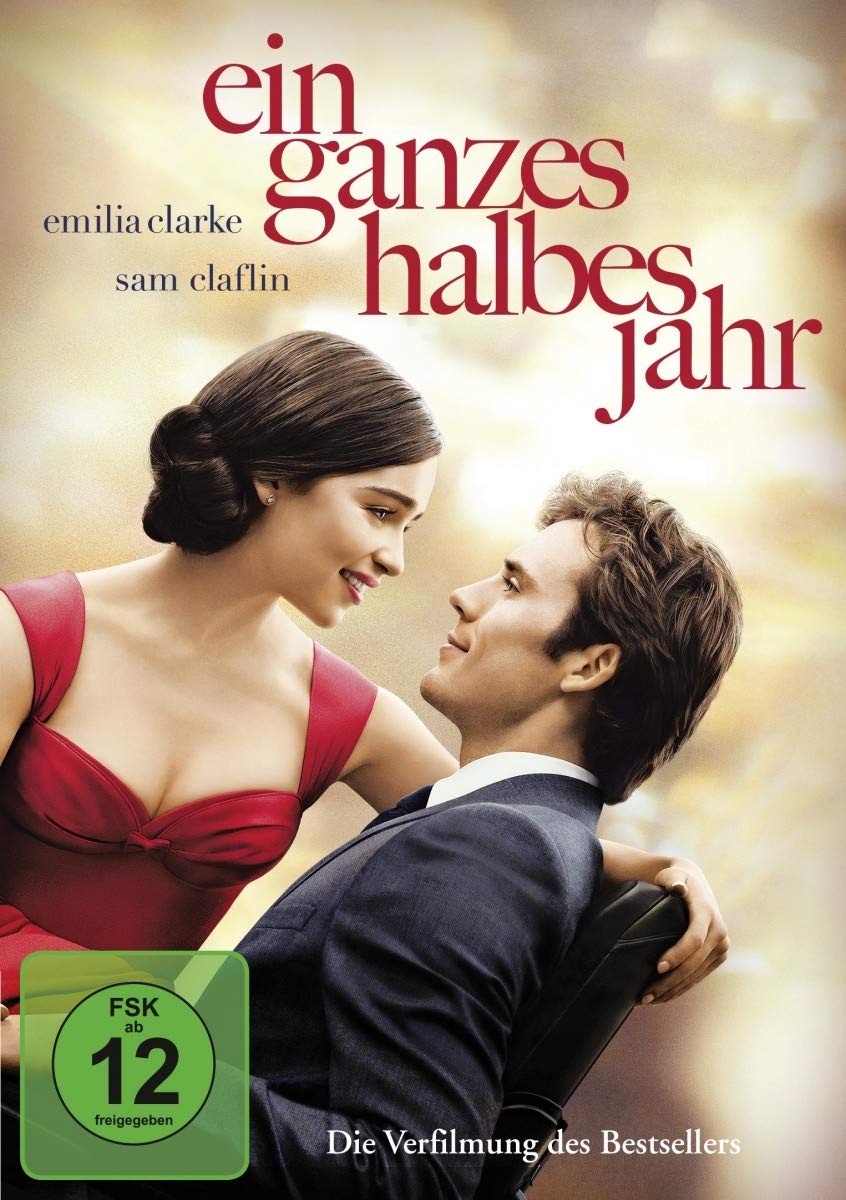Ein ganzes halbes Jahr Roman Taschenbuch Film-Drama Liebesgeschichte