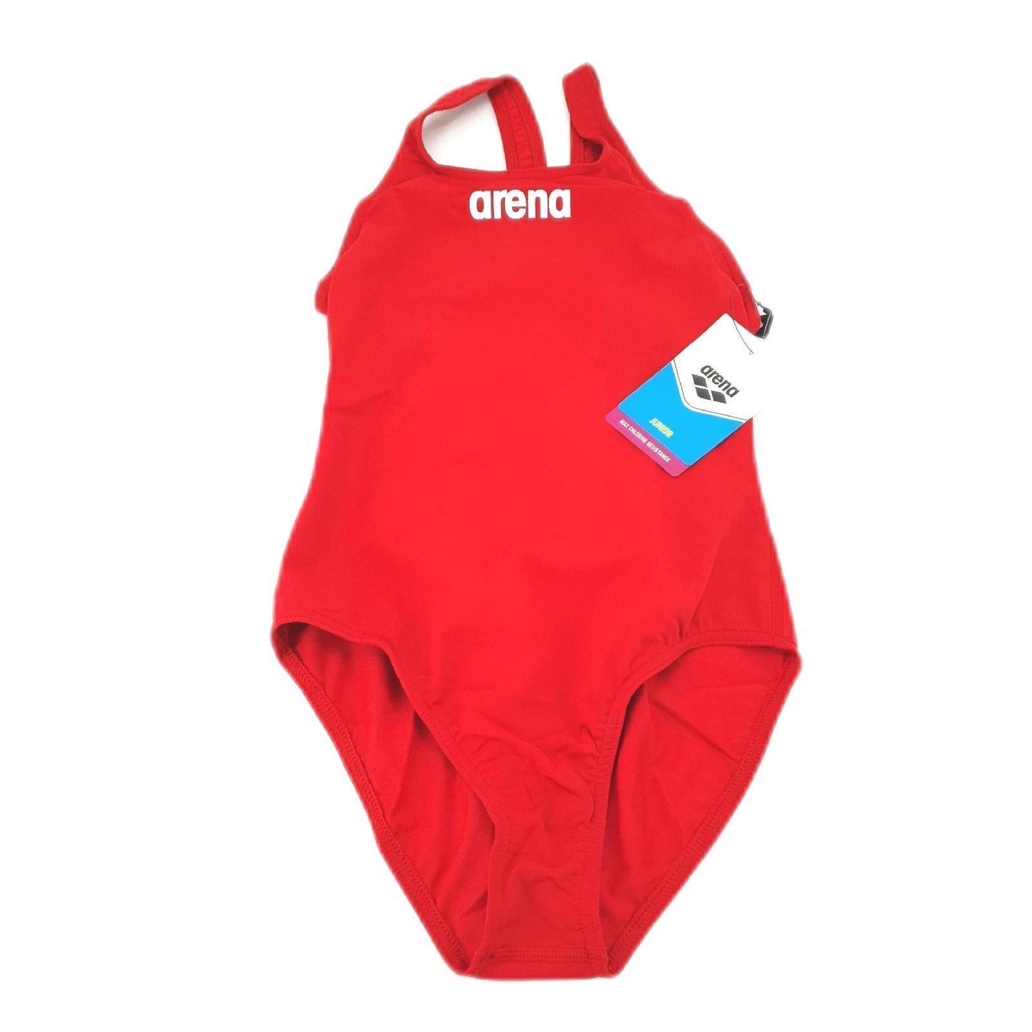 Arena Badeanzug Mädchen Schwimmbekleidung Solid Swim Pro Schnell trocknend UV Schutz