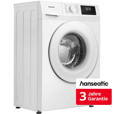 HANSEATIC Waschmaschine WME7A4, 7 kg, weiß
