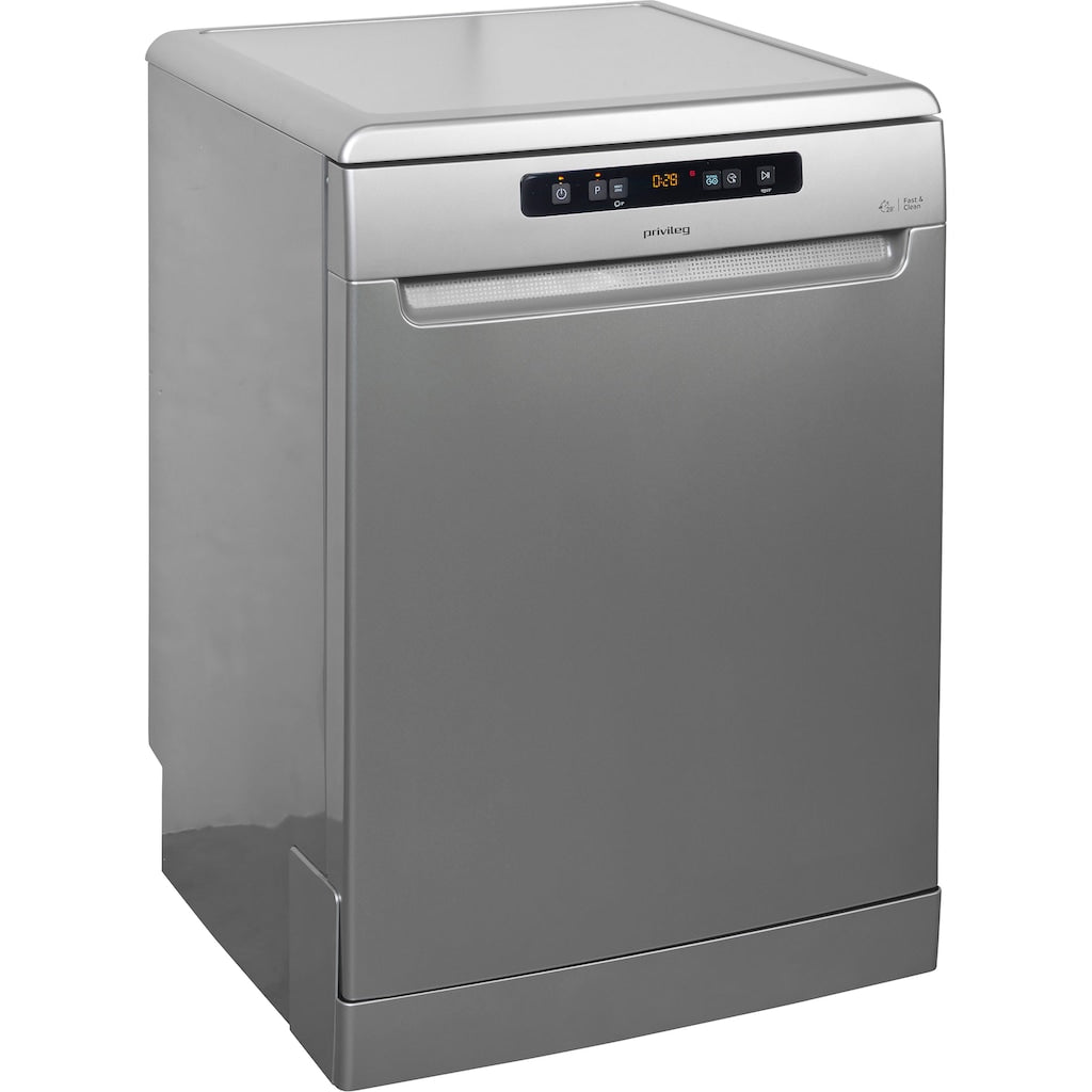 PRIVILEG Standgeschirrspüler, P0F ECO D541 S, 60 cm, edelstahl
