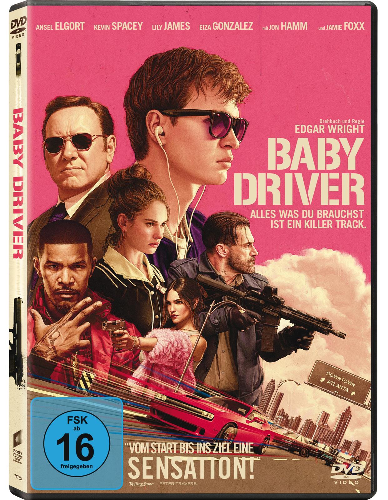 Baby Driver DVD Edgar Wright Action Film Unterhaltung Memorabilia