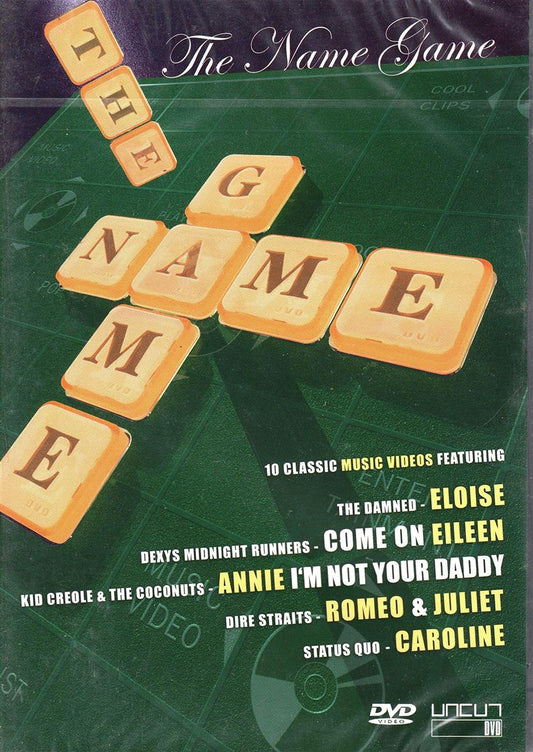 The Name Game [DVD] Free, The Damned, ABC, Thin Lizzy, Status Quo,