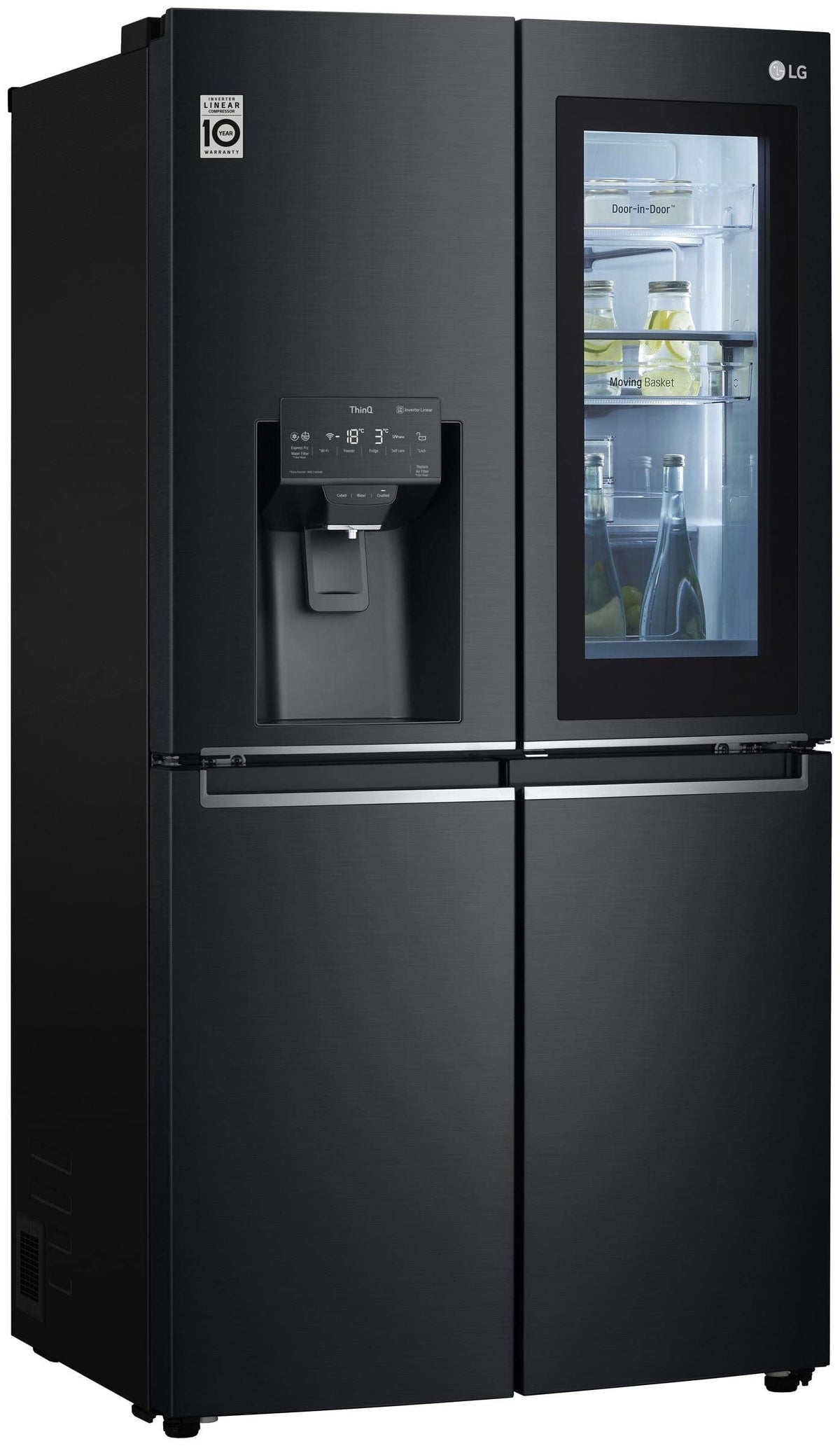 LG French Door GMX945MC9F, 179,3 cm, schwarz