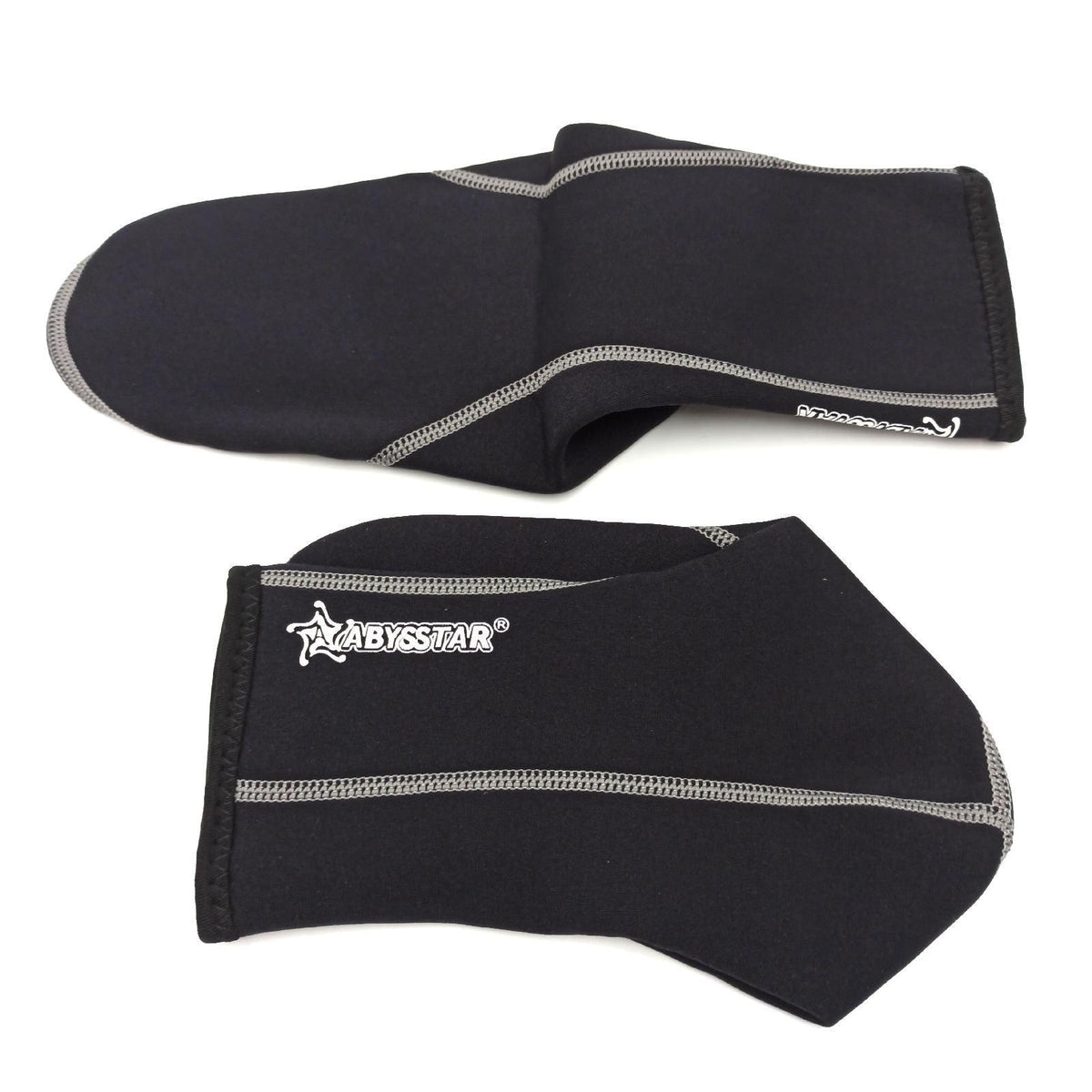 ABYSSTAR Neoprensocken Wassersportbekleidung 15 mm Schwarz L Tauchen