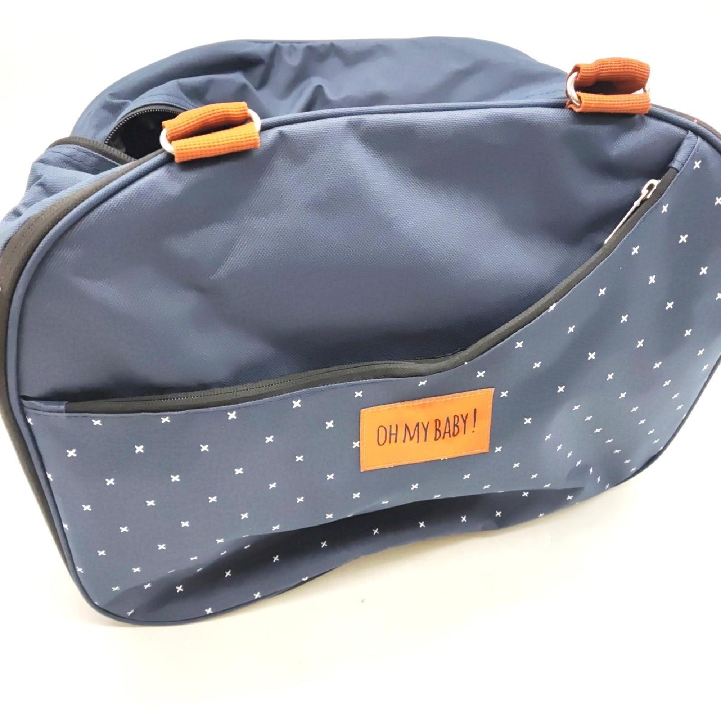Badabulle Wickeltasche Babybedarf Weekend navy blau praktisch geräumig leicht transportierbar