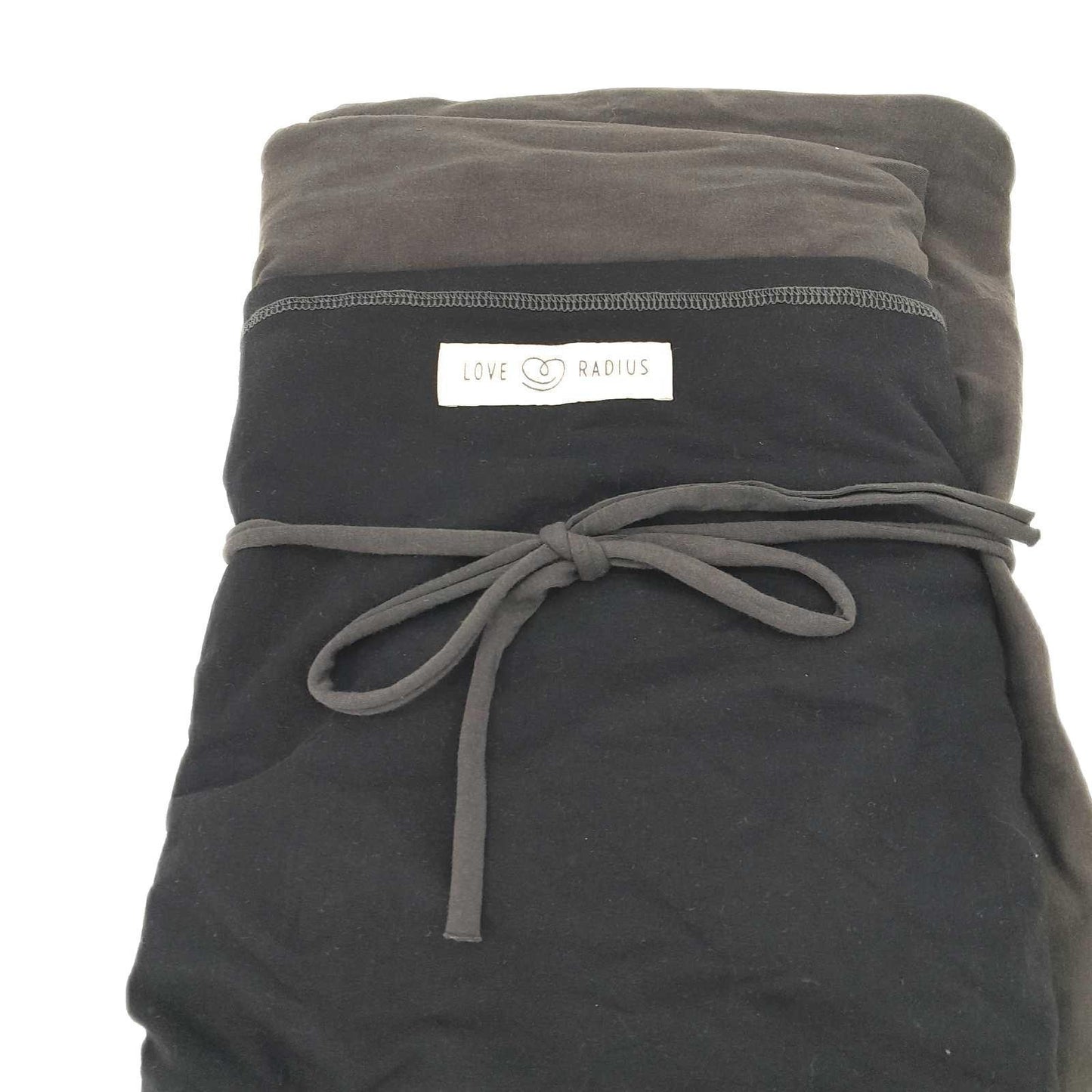 Je Porte Mon Bébé Tragetuch Schwarz Anthrazit Elastisches Tragetuch Baby Tragen Gemütlich