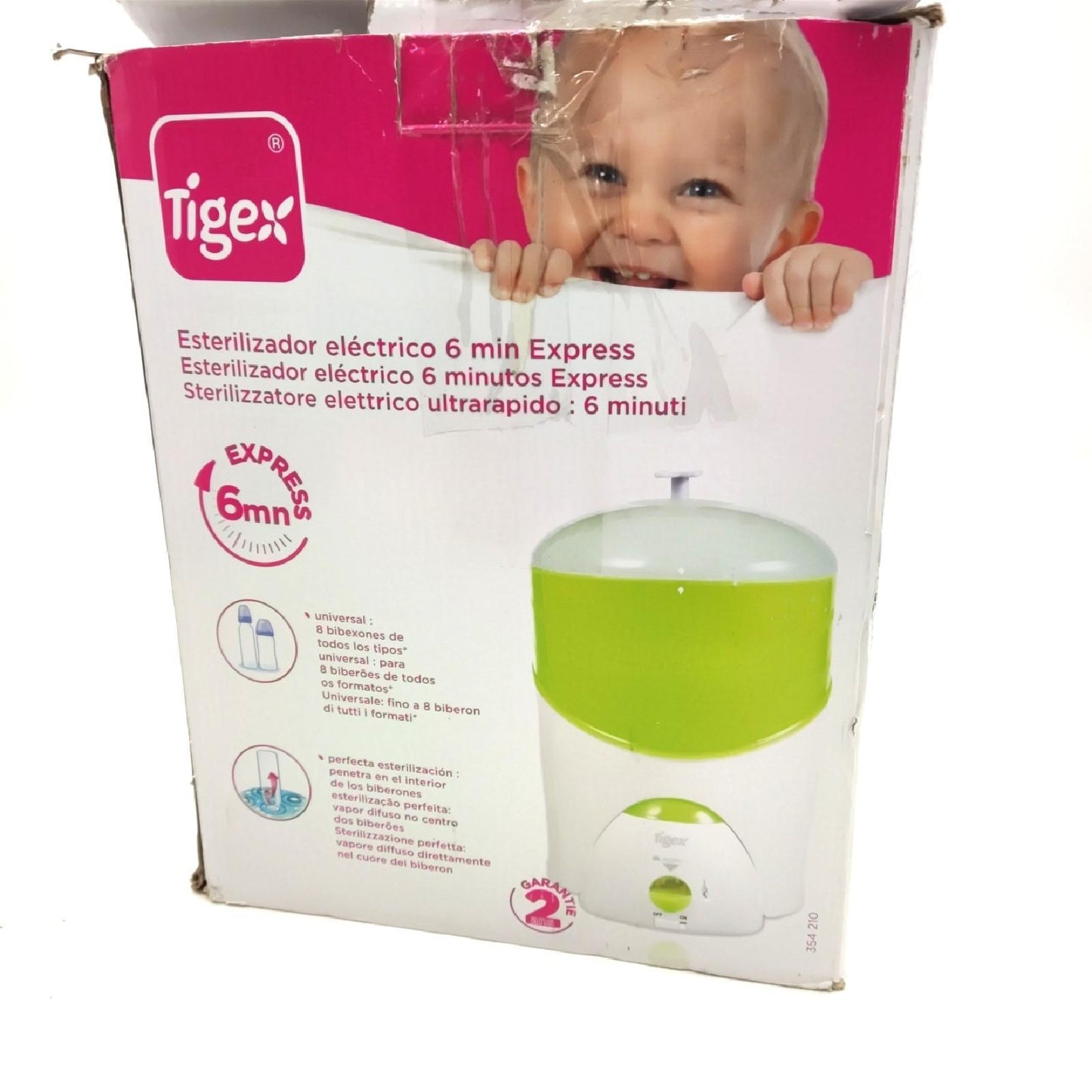 Tigex Sterilisator Babyzubehör 354210 Sicherheit Hygiene Zubehör für Babys