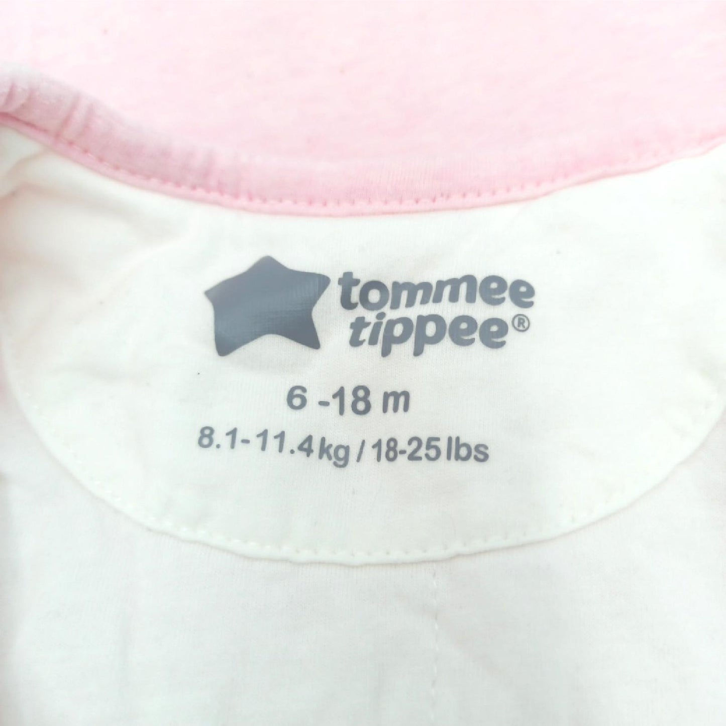 Tommee Tippee Babyschlafsack Baby Textilien Grobag 6 18 Monate Ganzjaehrig Rosa Gemuetlich