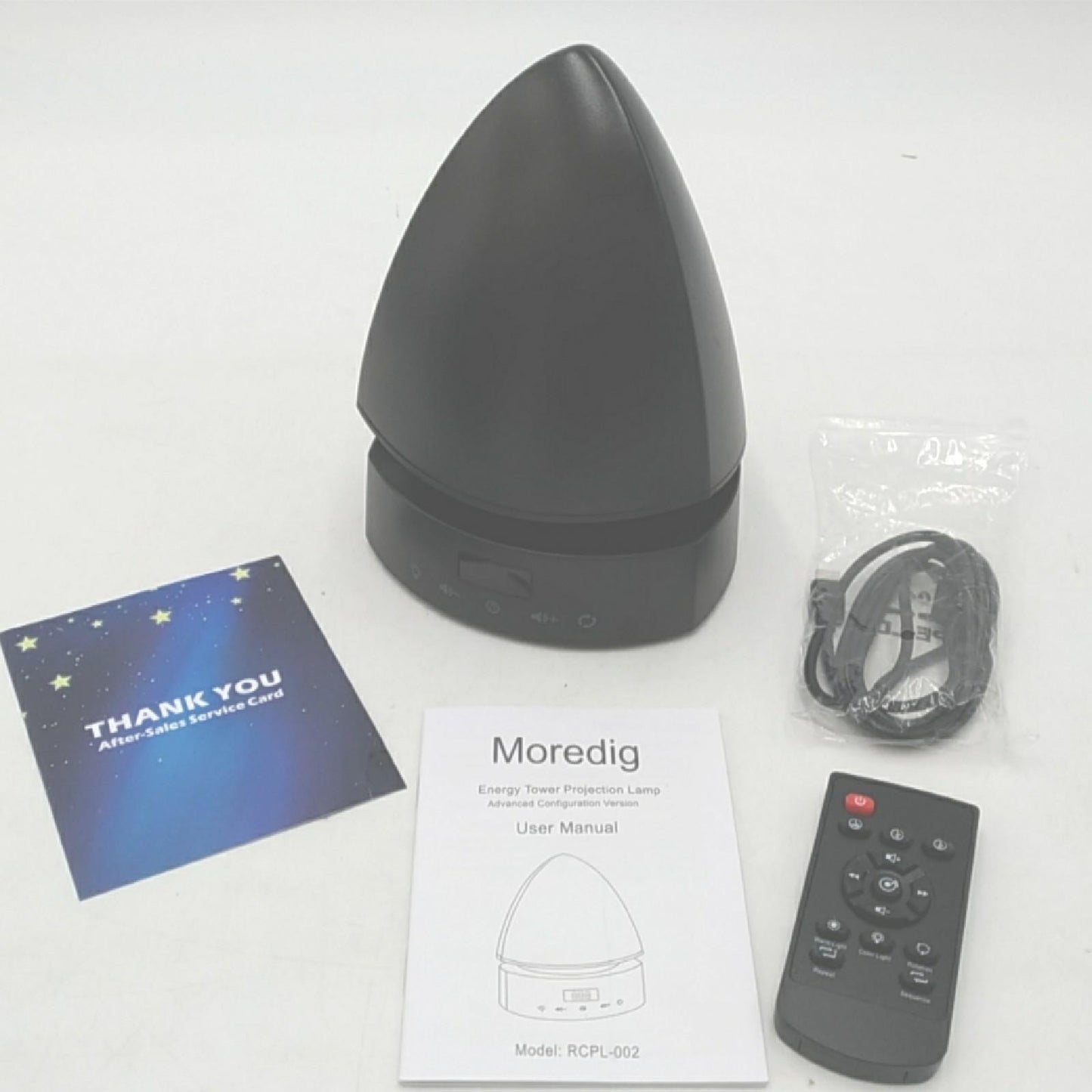 Moredig Nachtlicht Baby Beleuchtung Sternenhimmel Projektionslampe Bluetooth Fernbedienung Komfort