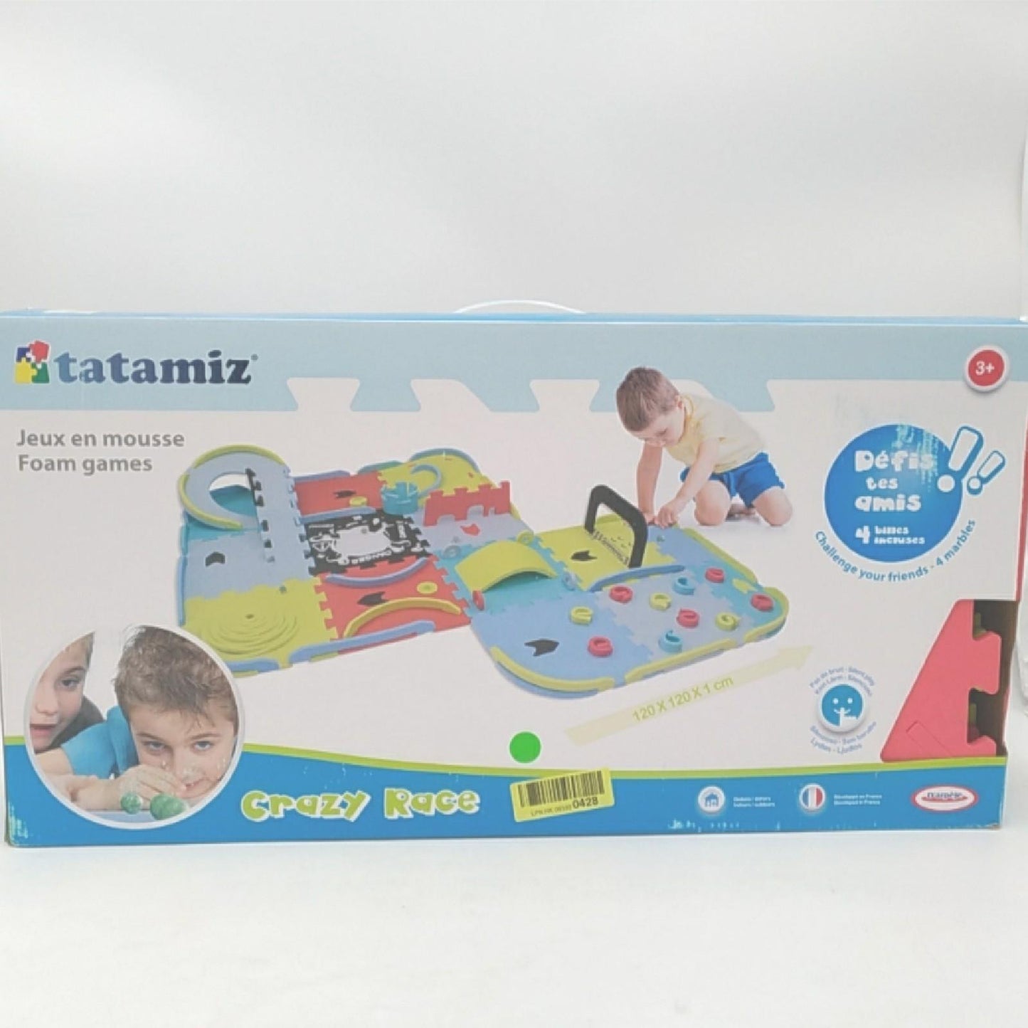 Tatamiz Marble Run Set TTMZ108 Schaumstoff Kreativitätsfördernd Intelligenzspiel Spaßweg