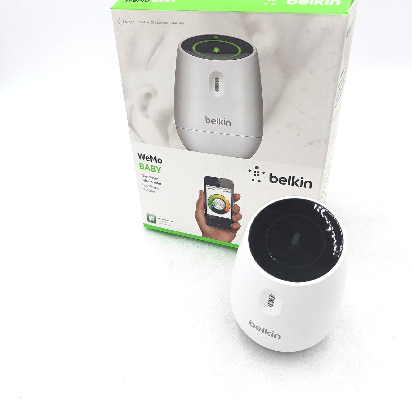 Belkin Babyphone Babyüberwachung WeMo geeignet für Apple iPhone iPad iPod Touch Baby