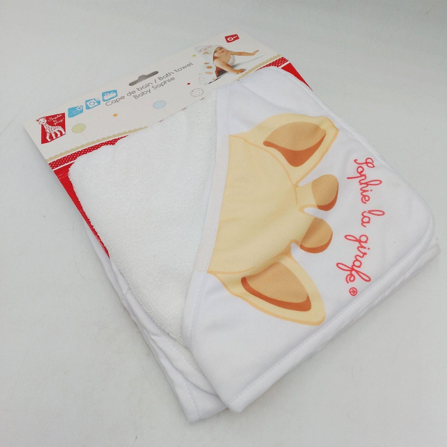 Sophie La Girafe Cape Baby Zubehör b1 Kuschelig warm weich bequem für kleine Kinder