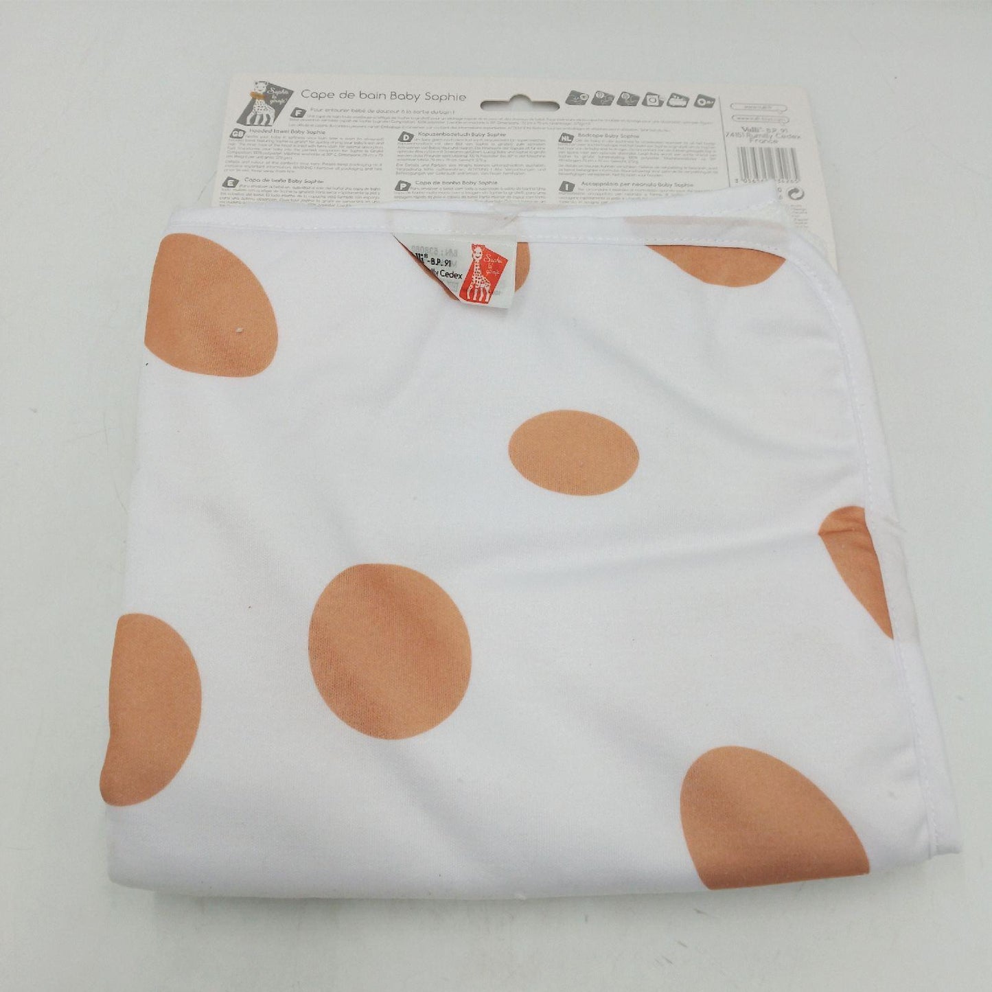 Sophie La Girafe Cape Baby Zubehör b1 Kuschelig warm weich bequem für kleine Kinder