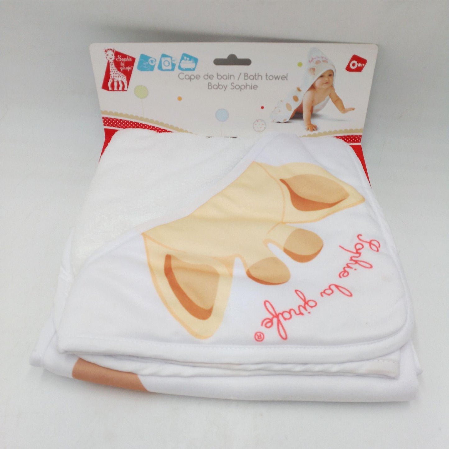 Sophie La Girafe Cape Baby Zubehör b1 Kuschelig warm weich bequem für kleine Kinder
