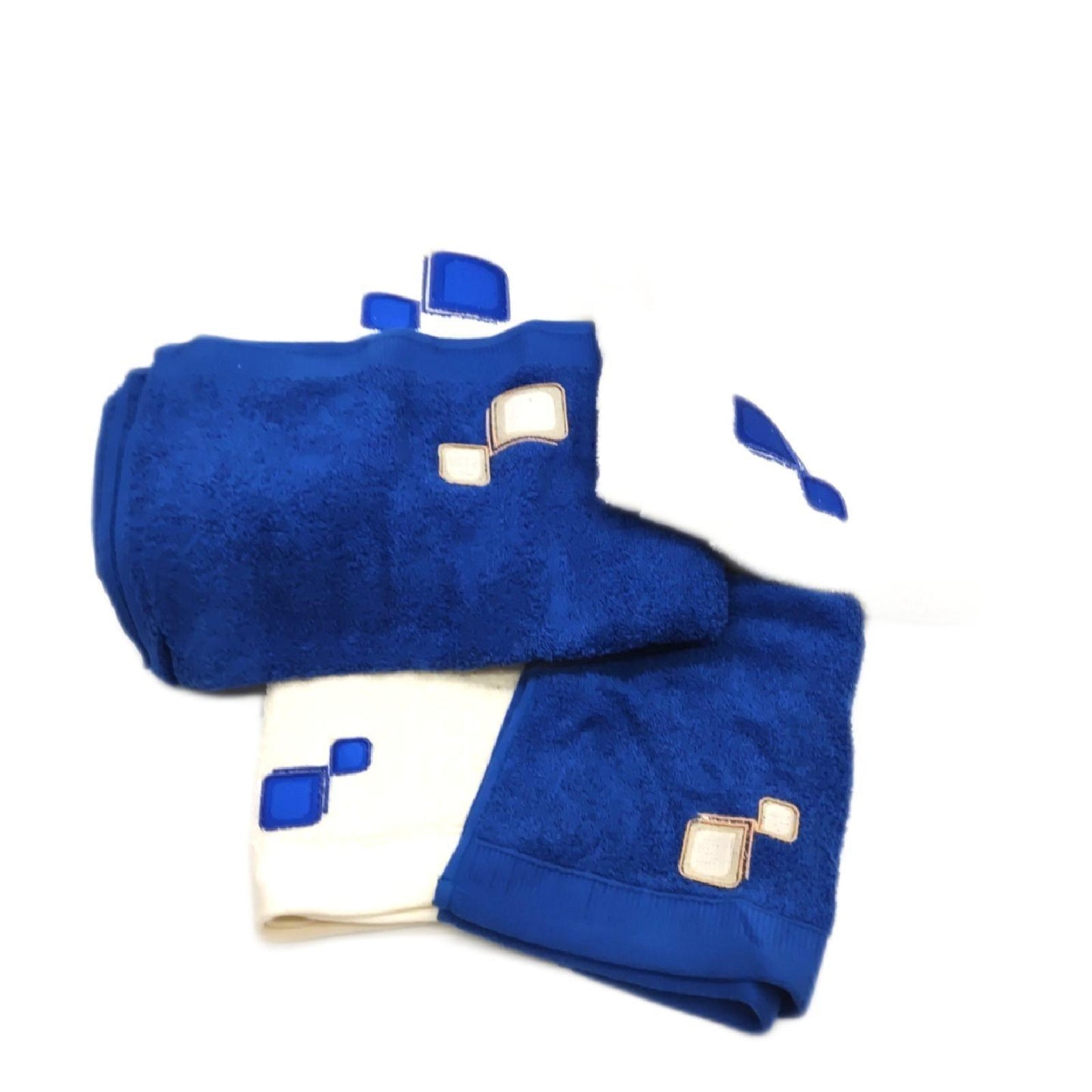 Westward Ho! 1136RB Sitio 6 Piece Boxed Towel Set, blau, 1 stück