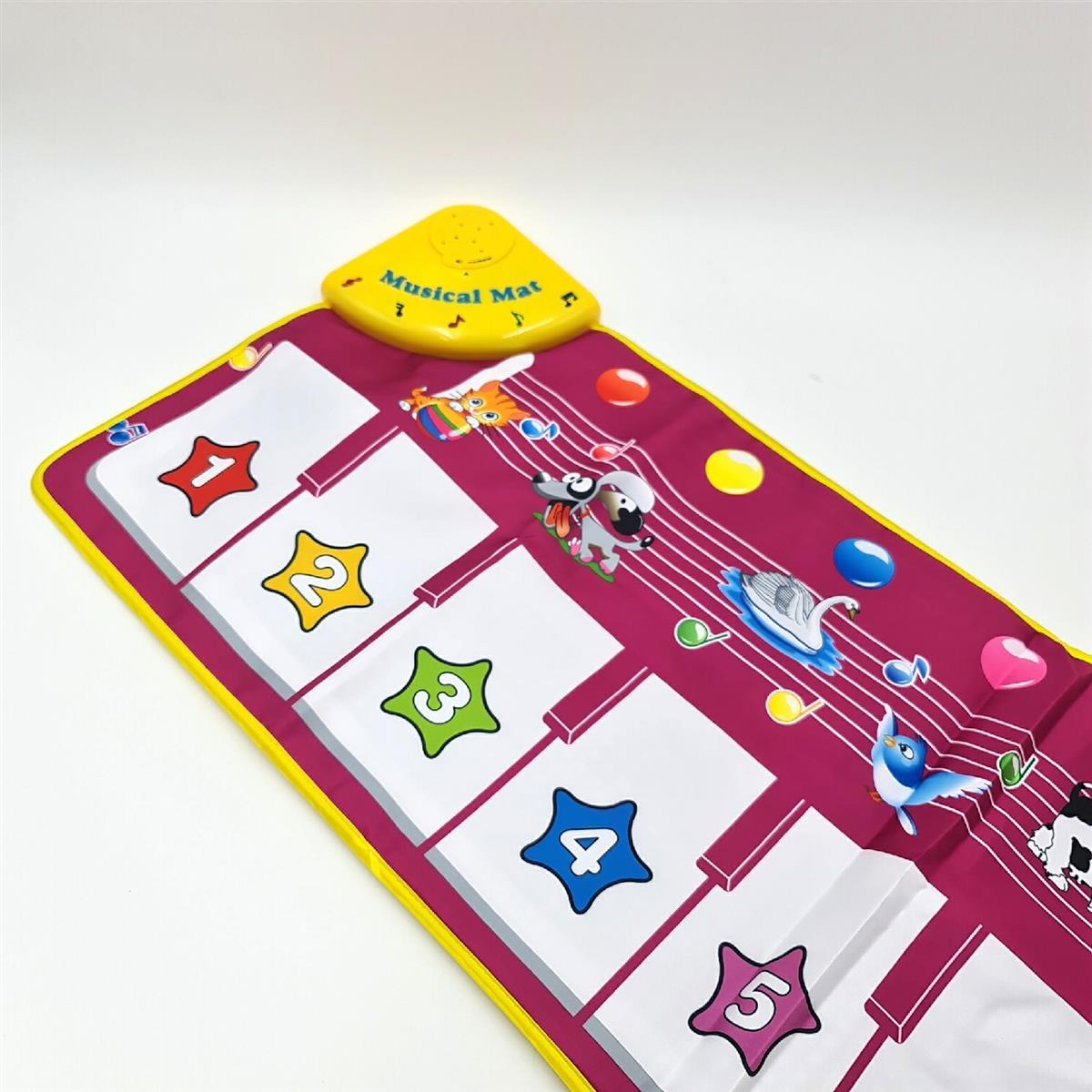 EXTSUD Klaviermatte Kinderspielzeug Geschenk Jungen Mädchen Kleinkind Tanzmatte