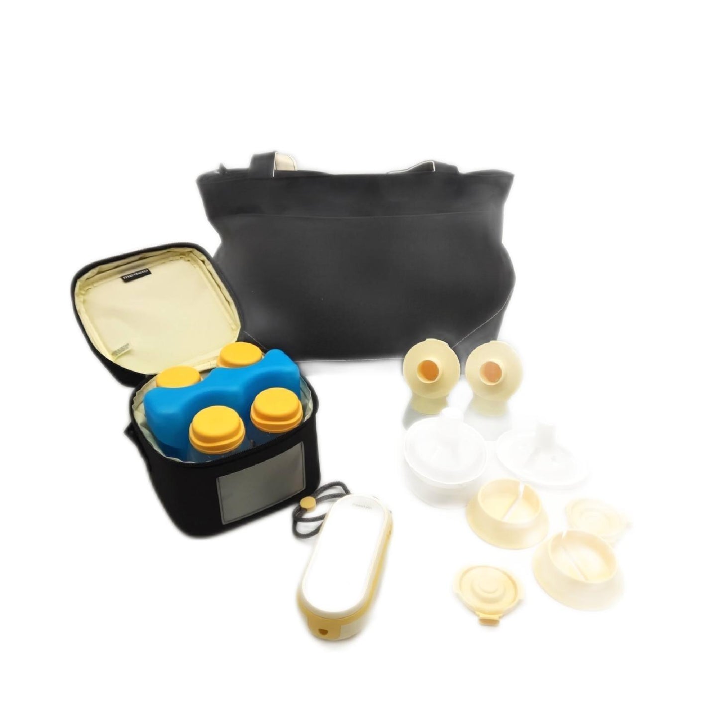 Medela Elektrisch Freestyle Flex Doppel Milchpumpe USB Lade Anschlus Ohne Schlauch